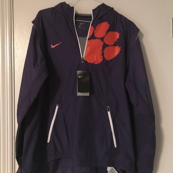 clemson men's quarter zip